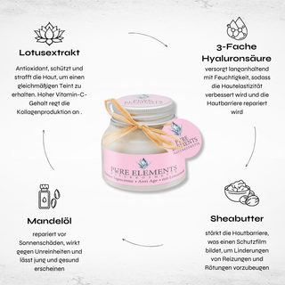 Anti - Rötungen Hautpflege Trio - Pure Elements Naturkosmetik