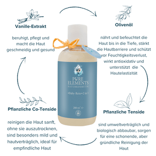 •Baby - Rein• 2 in 1 - Pure Elements Naturkosmetik