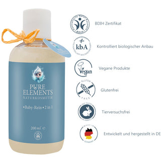 •Baby - Rein• 2 in 1 - Pure Elements Naturkosmetik