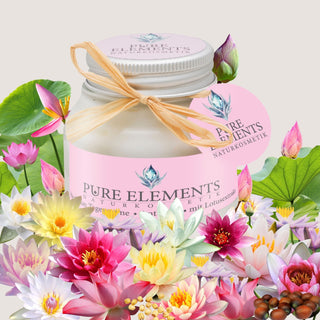 Hyaluron Tagescreme •Anti Age• mit Lotusextrakt - Pure Elements Naturkosmetik