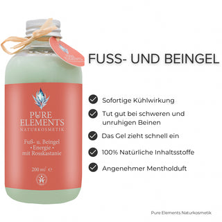 Fuß- und Beingel mit Rosskastanie