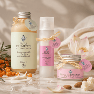 Hyaluron_Serum_Hyaluron_Tagescreme_Reinigungsmilch_mitSanddornoel_Mandeln_Sheabutter_Lotus_Creme_Sanddorn