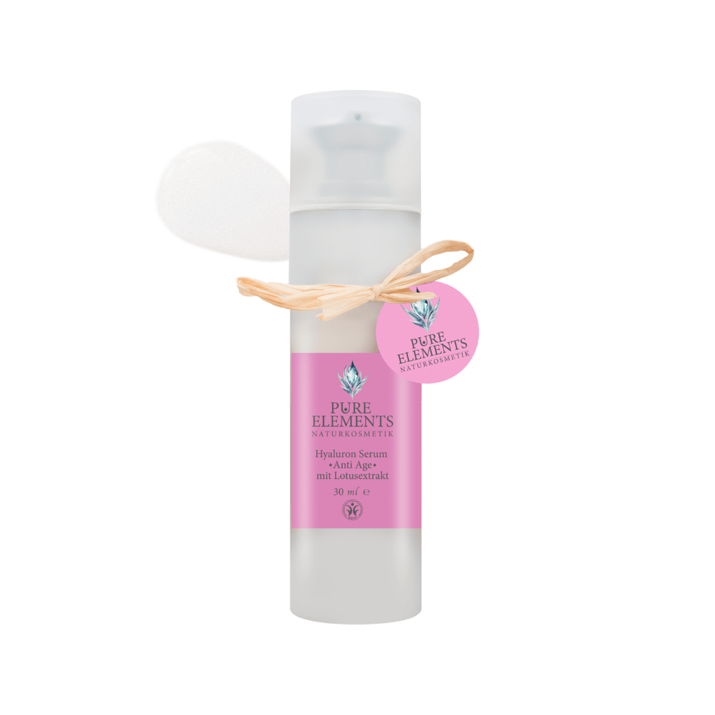 InoPharm Pure Elements Gesichtsserum – Mit Bio Hagebutten- & Nachtkerzenöl, 30 Ml, Vegan & Dermatologisch Getestet